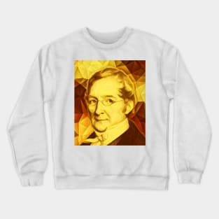 Bernard Courtois Golden Portrait | Bernard Courtois Artwork 9 Crewneck Sweatshirt